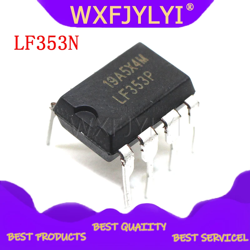 10 шт./лот LF353N LF353P LF353 DIP8