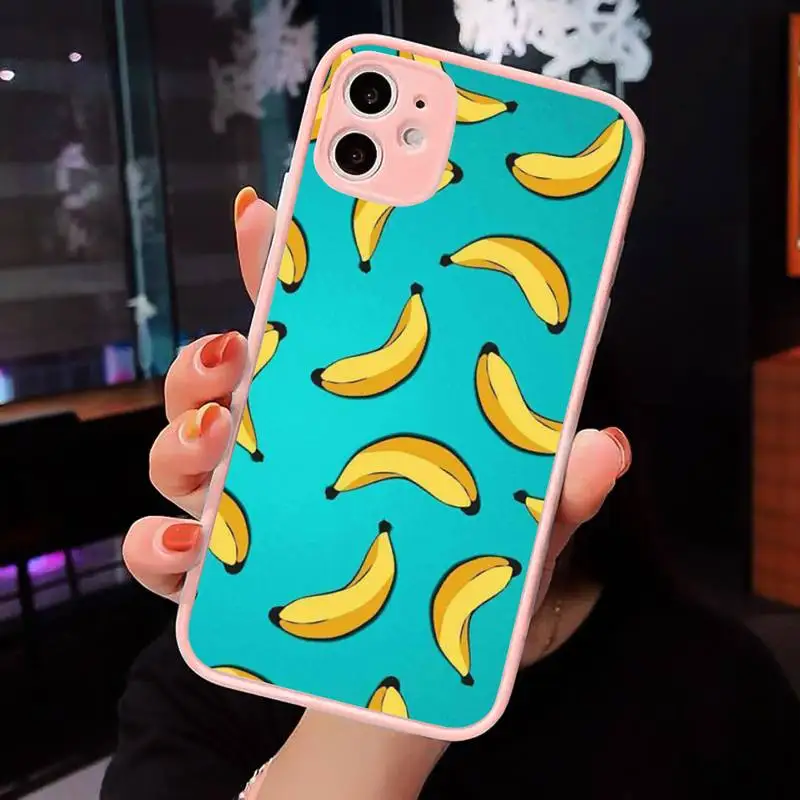 Banana pineapple fruit Phone Case Matte transparent For Pink iPhone 12 Mini 11 Pro XR XS Max 7 8 Plus X Back Cover 
Banana pineapple fruit Phone Case Matte transparent For Pink iPhone 12 Mini 11 Pro XR XS Max 7 8 Plus X Back Cover