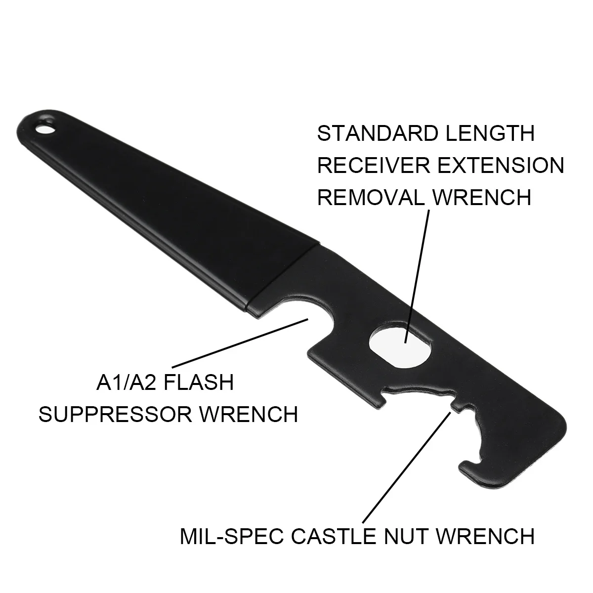 Magorui AR15 Enhanced Spanner Armorer Wrench Gunsmith Tool Castle Nut A1/A2 Muzzle Brake
Magorui AR15 Enhanced Spanner Armorer Wrench Gunsmith Tool Castle Nut A1/A2 Muzzle Brake