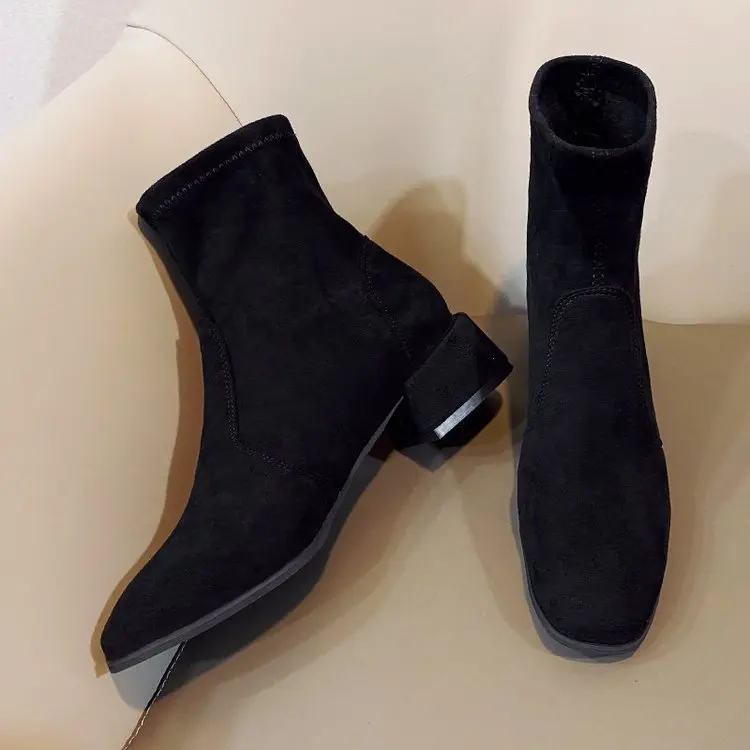 Женские сапоги до середины икры, Осенняя обувь, женская роскошная дизайнерская зимняя обувь с круглым носком, модная женская обувь до серед...
Женские сапоги до середины икры, Осенняя обувь, женская роскошная дизайнерская зимняя обувь с круглым носком, модная женская обувь до серед...