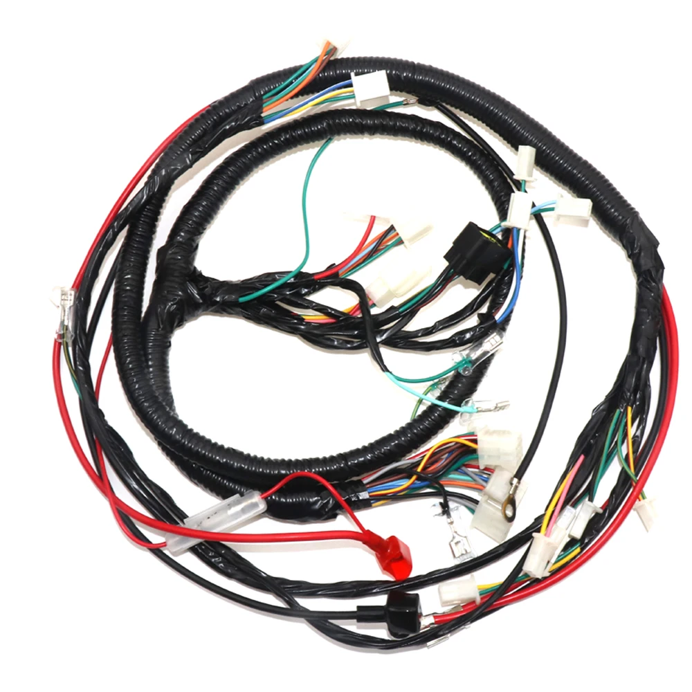 Motorcycle Cable Wiring Harness Full Vehicle Line Assembly For Yamaha LYM100T-3 RSZ100
Motorcycle Cable Wiring Harness Full Vehicle Line Assembly For Yamaha LYM100T-3 RSZ100