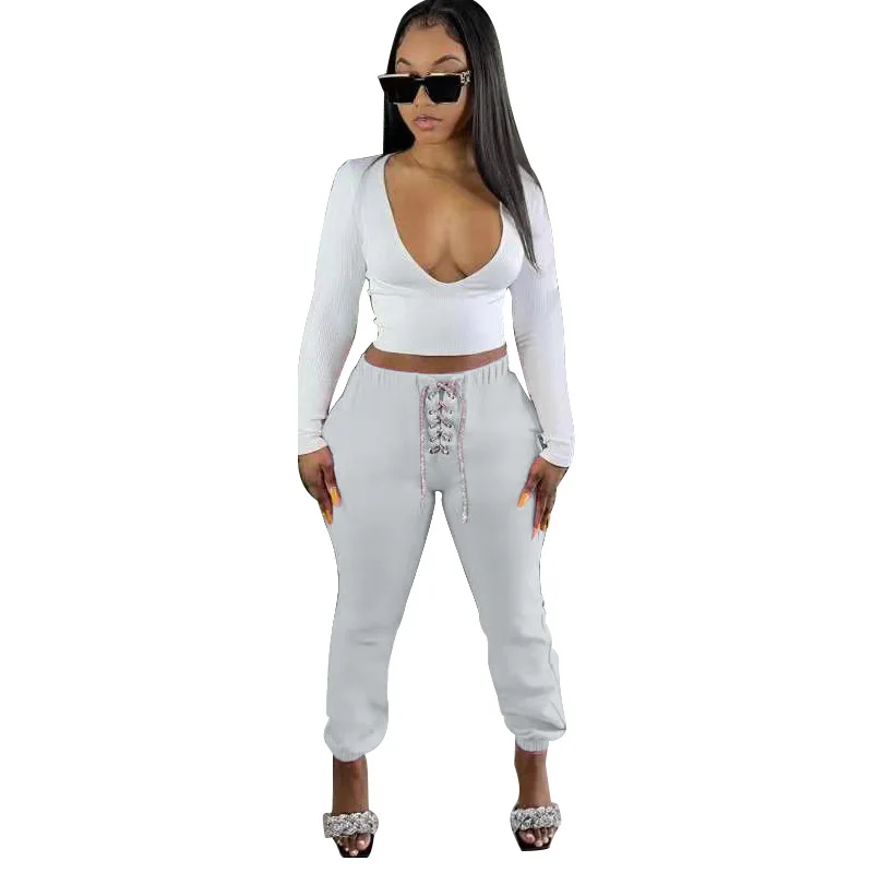 Echoine Solid High Waist Grommet Lace Up Bandage Long Pants Tracksuit Pants Women Sporty Casual Trousers Work Out Active Pants
Echoine Solid High Waist Grommet Lace Up Bandage Long Pants Tracksuit Pants Women Sporty Casual Trousers Work Out Active Pants