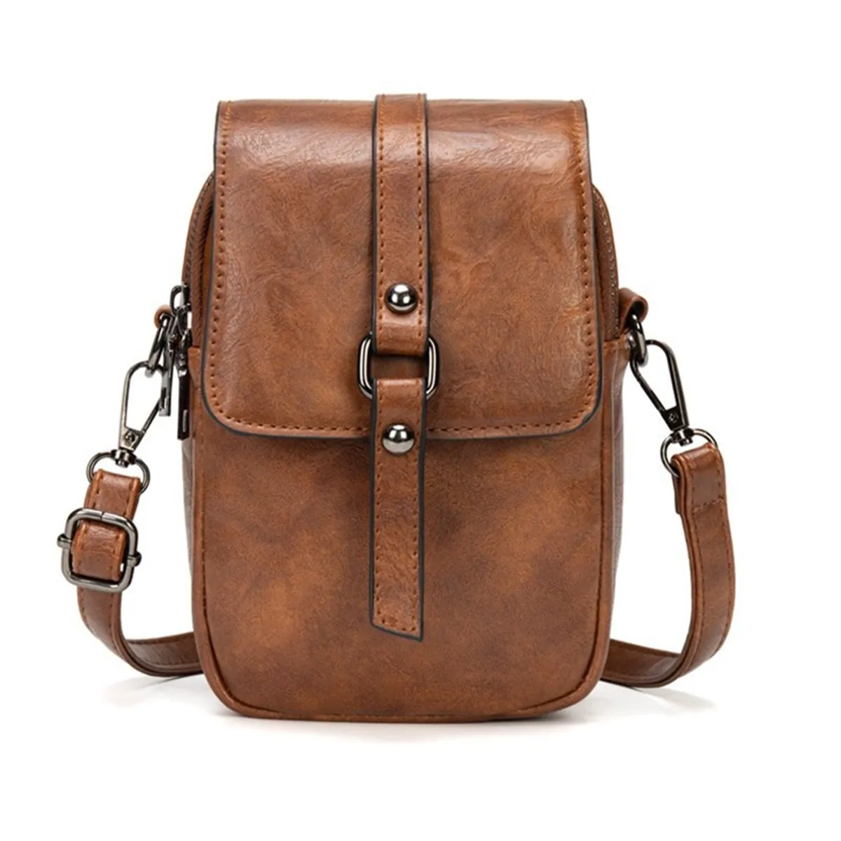New Retro Shoulder Bag PU Leather Large Capacity Multi-Pocket Wallet Casual Student Phone Bags Cosmetic Organizer for Women's
New Retro Shoulder Bag PU Leather Large Capacity Multi-Pocket Wallet Casual Student Phone Bags Cosmetic Organizer for Women's