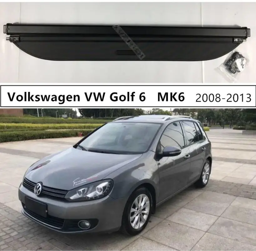 Rear Trunk Security Shield Cargo Cover For Volkswagen VW Golf 6 MK6 2008 2009 2010 2011 2012 2013 High Qualit Car Accessories
Rear Trunk Security Shield Cargo Cover For Volkswagen VW Golf 6 MK6 2008 2009 2010 2011 2012 2013 High Qualit Car Accessories