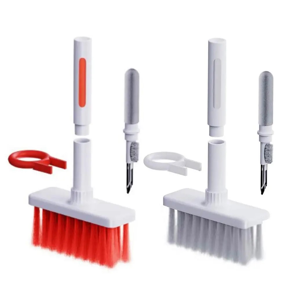 Keyboard Cleaning Brush 5-in-1 Multi-function Soft Brush Computer Cleaning Tool Kit Corner Gap Dust Removal Brush For Gamers
Keyboard Cleaning Brush 5-in-1 Multi-function Soft Brush Computer Cleaning Tool Kit Corner Gap Dust Removal Brush For Gamers