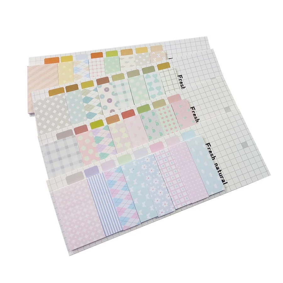 Бесплатная доставка 20 пар свежих пасторальных заметок наклейки N Times с еженедельным календарем заметки
Бесплатная доставка 20 пар свежих пасторальных заметок наклейки N Times с еженедельным календарем заметки