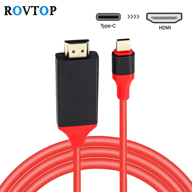 Кабель-адаптер с USB C на HDMI Type 4K для MacBook Samsung Galaxy TV проектора кабель 3 1 типа Z4 |