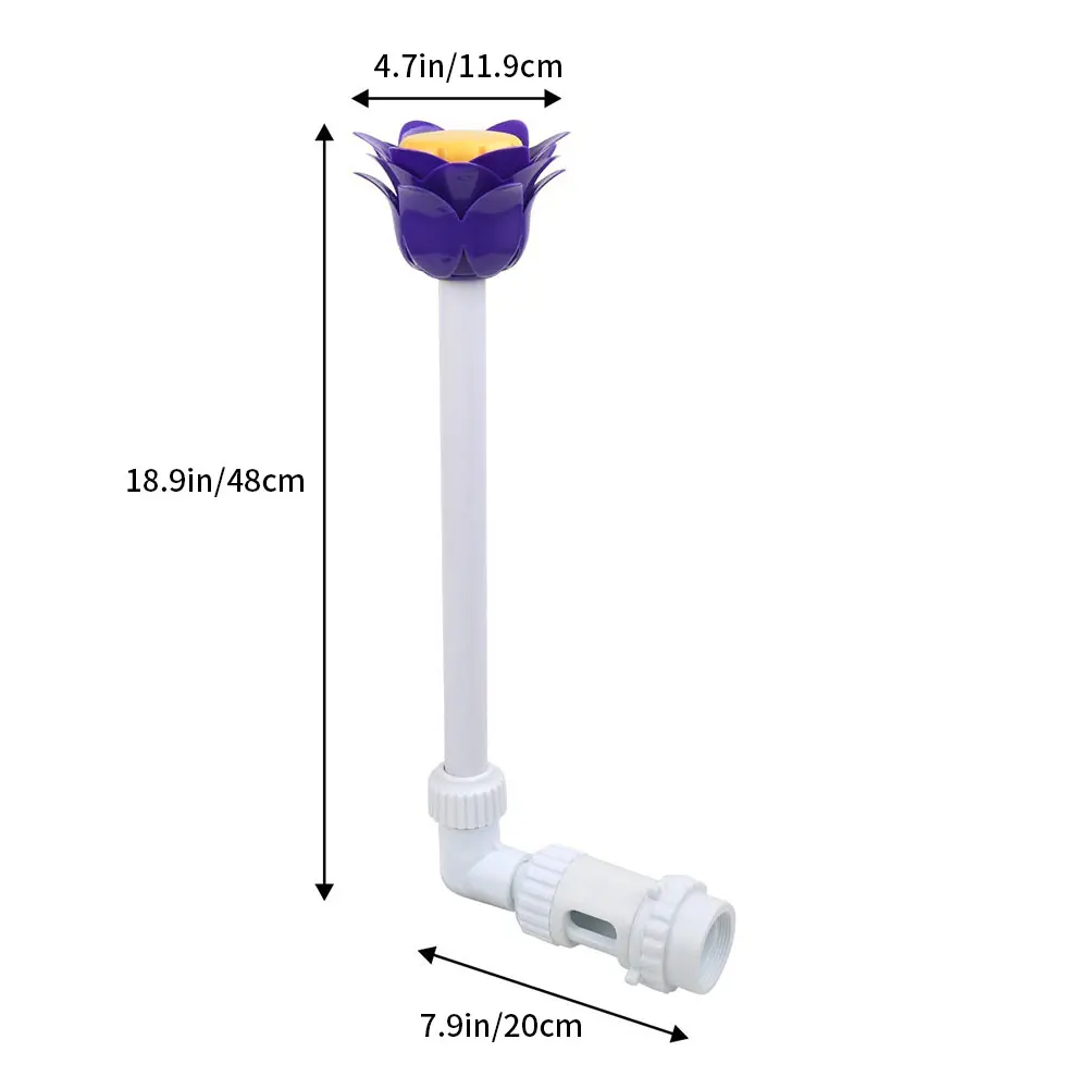 Waterfall Pool Fountain Spray Flower Shaped Wall Mounted Pool Fun Water Sprinkler Adjustable Pool Decoration Accessories
Waterfall Pool Fountain Spray Flower Shaped Wall Mounted Pool Fun Water Sprinkler Adjustable Pool Decoration Accessories