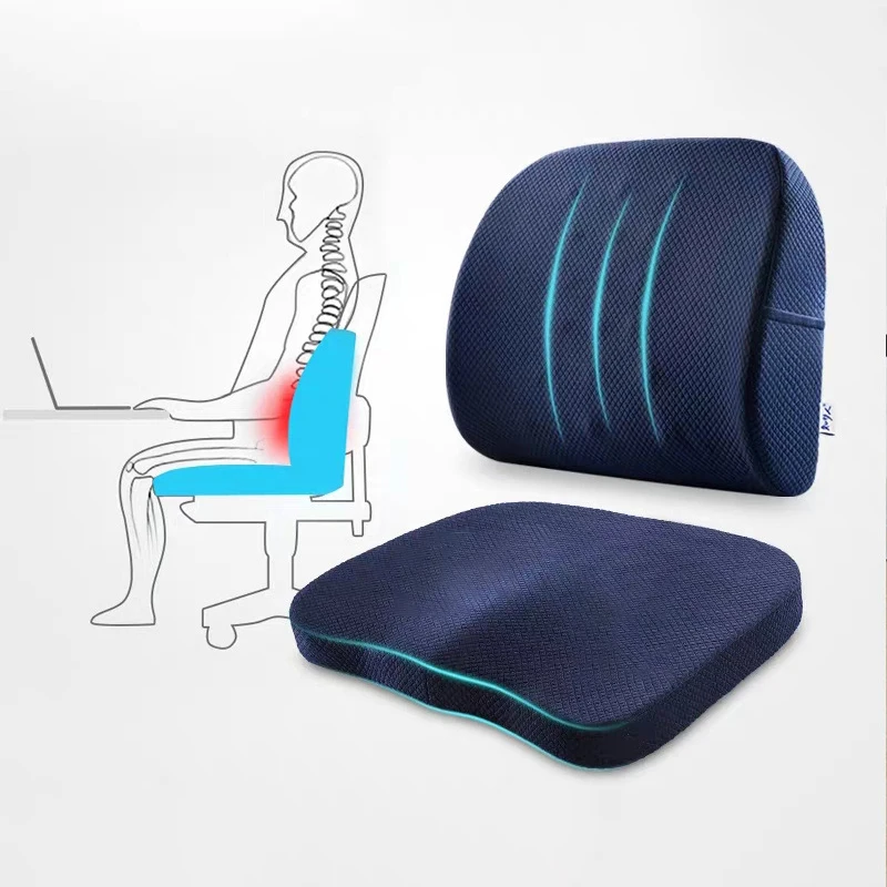 Memory Foam Seat Cushion Orthopedic Pillow For Pain Relief Anti-slip Car Chair Cushion Lumbar Support Pad With Elastic Band
Memory Foam Seat Cushion Orthopedic Pillow For Pain Relief Anti-slip Car Chair Cushion Lumbar Support Pad With Elastic Band