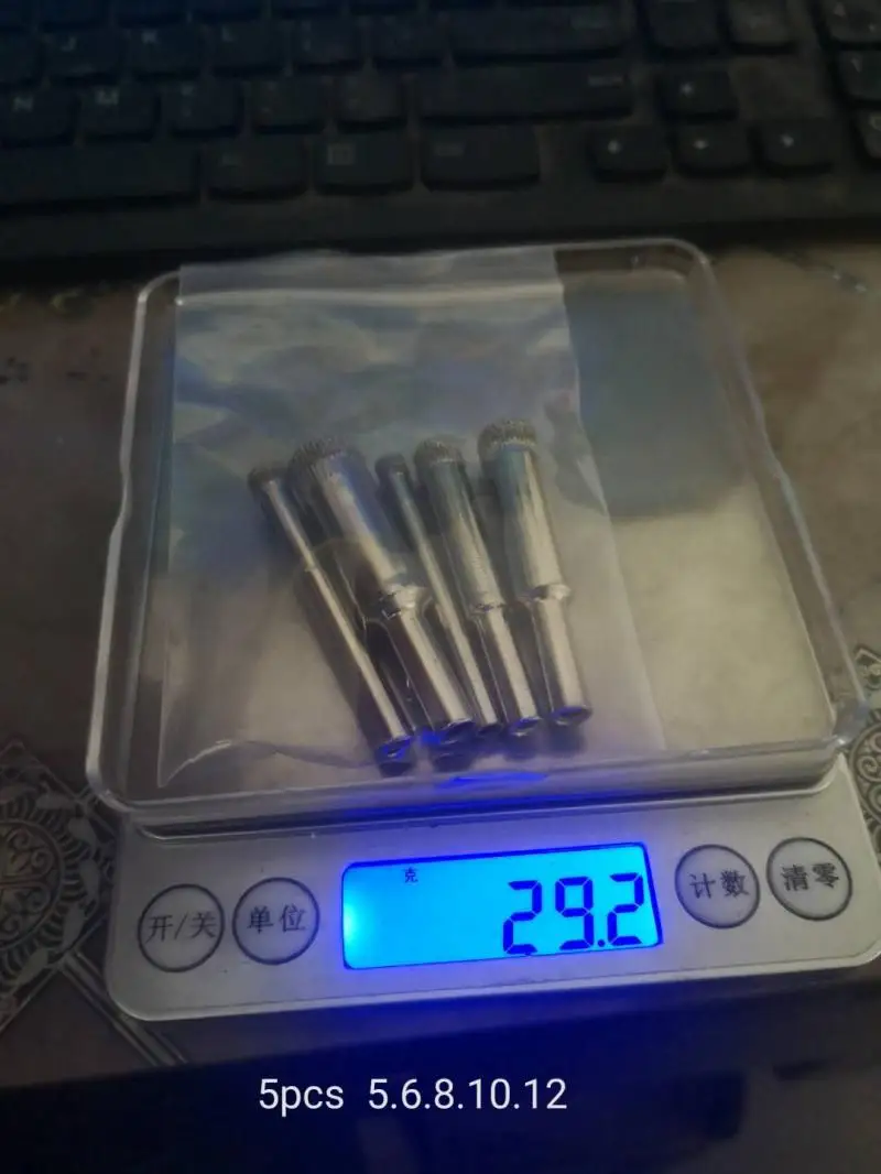 5pcs/set 5-12mm Diamond Glass Drill Bit Marble Ceramic Tile Hole Cutter Bit Set Steel Woodworking Metal Drilling Bit Hot Sale
5pcs/set 5-12mm Diamond Glass Drill Bit Marble Ceramic Tile Hole Cutter Bit Set Steel Woodworking Metal Drilling Bit Hot Sale