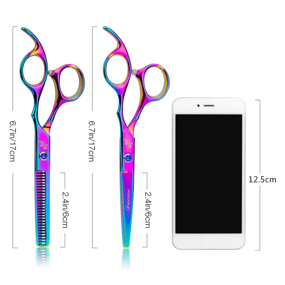 Hair Scissors 6 Inch Barber Professional hairdressing Cutting Styling Steel Thinning Scissor Hair Straight Barbershop Salon Set
Hair Scissors 6 Inch Barber Professional hairdressing Cutting Styling Steel Thinning Scissor Hair Straight Barbershop Salon Set