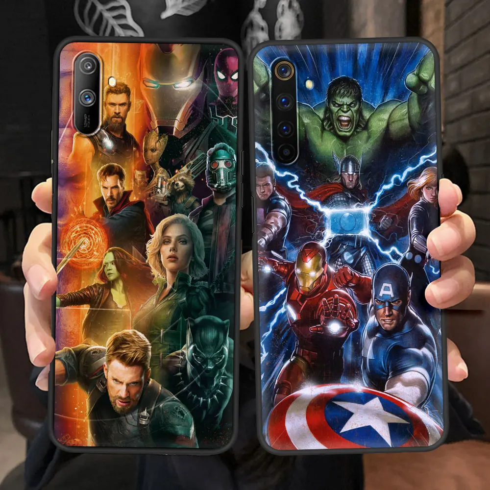 SmartPhone Soft Case For Realme 8 7 Pro C3 C21 XT Black Shell GT Neo 6 7i X50 X7Pro Ultra Celular Cover Captain America Shields
SmartPhone Soft Case For Realme 8 7 Pro C3 C21 XT Black Shell GT Neo 6 7i X50 X7Pro Ultra Celular Cover Captain America Shields