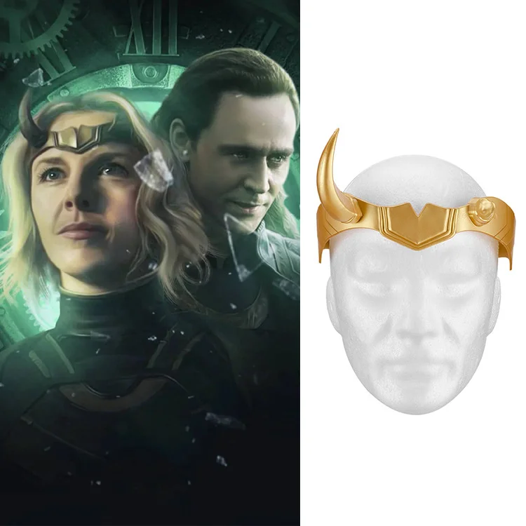 Lady LOKI Resin Mask Sylvie Horn Helmet Anime Cartoon Halloween Cosplay Female Costume Accessories Props 
Lady LOKI Resin Mask Sylvie Horn Helmet Anime Cartoon Halloween Cosplay Female Costume Accessories Props