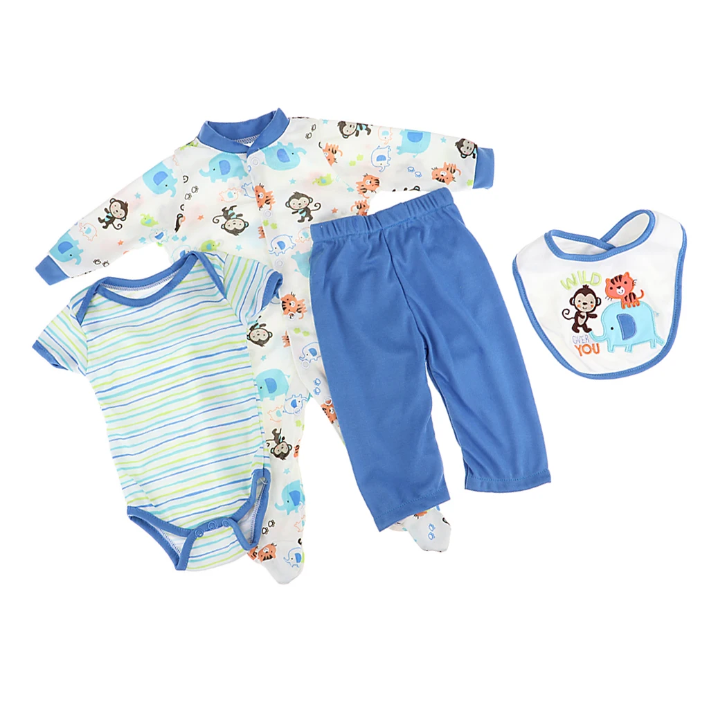 20-22inch Reborn Dolls Clothes, Overalls Jumpsuits & Trousers & Bib Outfits - for Newborn Baby Doll Lifelike
20-22inch Reborn Dolls Clothes, Overalls Jumpsuits & Trousers & Bib Outfits - for Newborn Baby Doll Lifelike