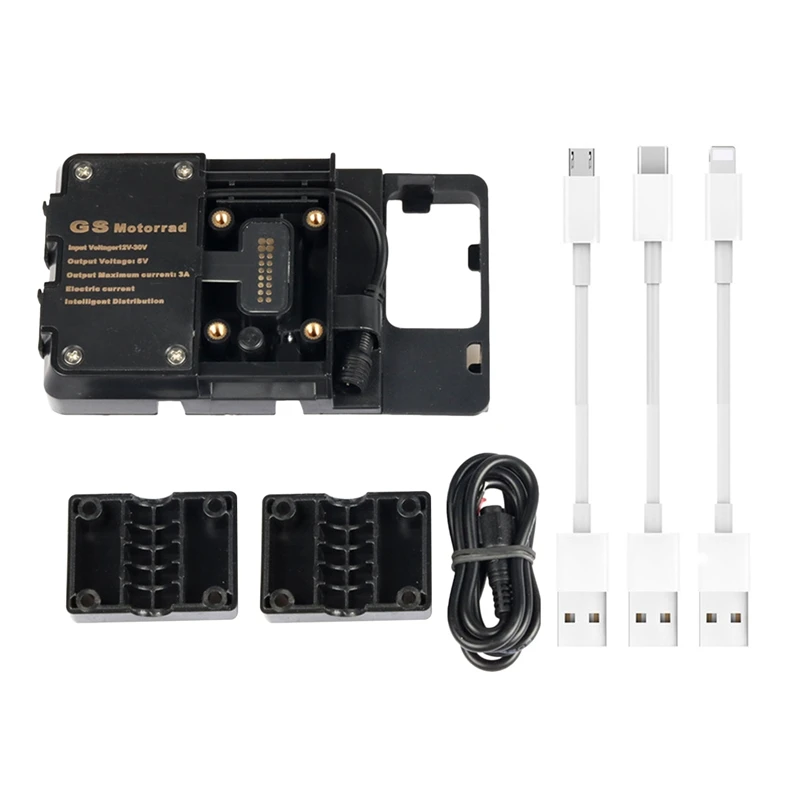 Motorcycle Navigation Bracket ABS, Mobile Phone USB Charging Black Mount for -Bmw R1200Gs Adv Accessories
Motorcycle Navigation Bracket ABS, Mobile Phone USB Charging Black Mount for -Bmw R1200Gs Adv Accessories