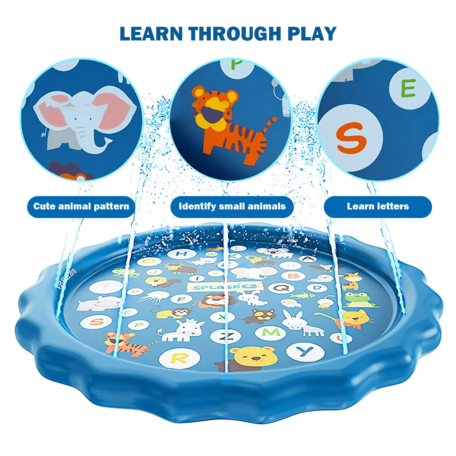 Framed Circle Swimming Pool Summer Children's pool Inflatable Pool Mats Mattress Sprinkler Water Pad for Kids Water Toys
Framed Circle Swimming Pool Summer Children's pool Inflatable Pool Mats Mattress Sprinkler Water Pad for Kids Water Toys