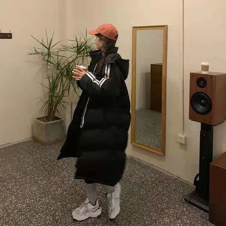 2021 Winter New Down Cotton Padded Clothes Women's Middle And Long Coat Loose Jacket Thickened Casual Korean Knee Fashion Best
2021 Winter New Down Cotton Padded Clothes Women's Middle And Long Coat Loose Jacket Thickened Casual Korean Knee Fashion Best