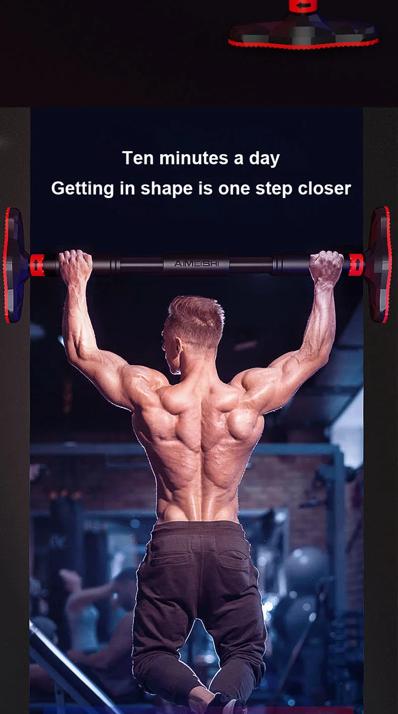 67cm Horizontal bar home indoor pull-ups door horizontal bar fitness equipment door frame corridor aisle wall horizontal bar
67cm Horizontal bar home indoor pull-ups door horizontal bar fitness equipment door frame corridor aisle wall horizontal bar