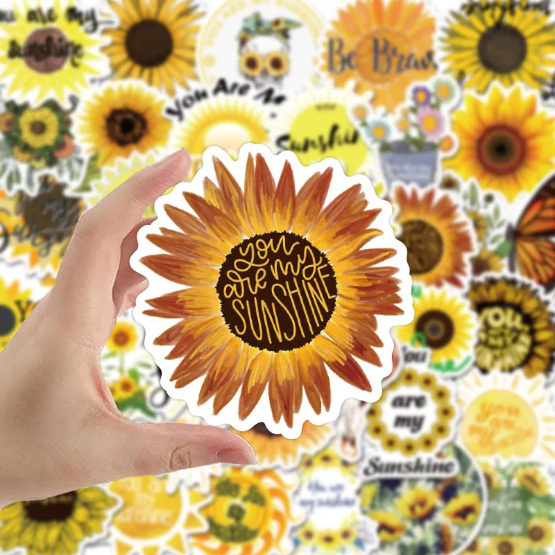50PCS Sunflower Chrysanthemum Cartoon Stickers For Skateboard Fridge Guitar Laptop Motorcycle Luggage Toy Decal Sticker
50PCS Sunflower Chrysanthemum Cartoon Stickers For Skateboard Fridge Guitar Laptop Motorcycle Luggage Toy Decal Sticker
