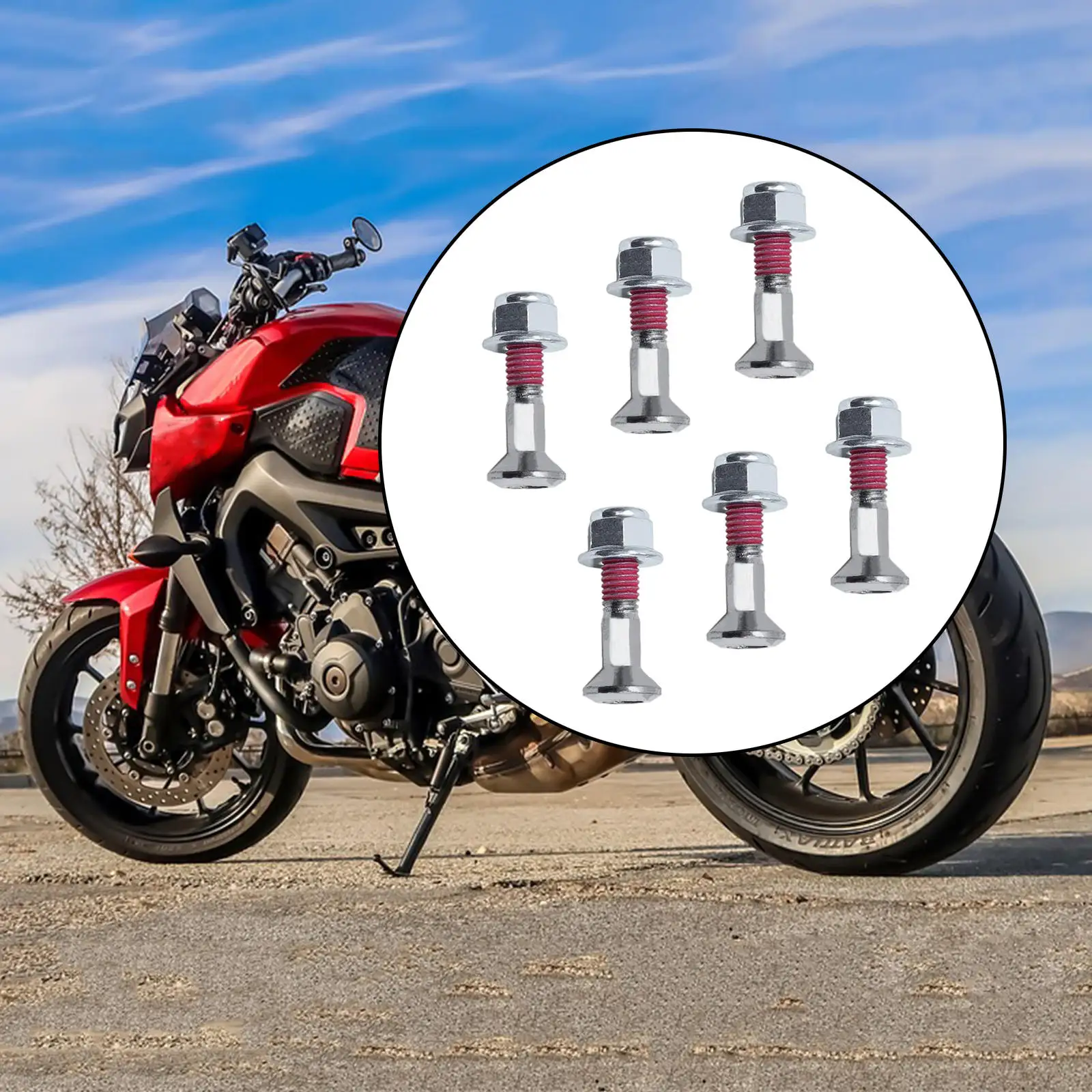 6Pcs Sprocket Bolt M8x30 Dirt Bike Anti Corrosion Nut Fit for Suzuki RM Rmz
6Pcs Sprocket Bolt M8x30 Dirt Bike Anti Corrosion Nut Fit for Suzuki RM Rmz