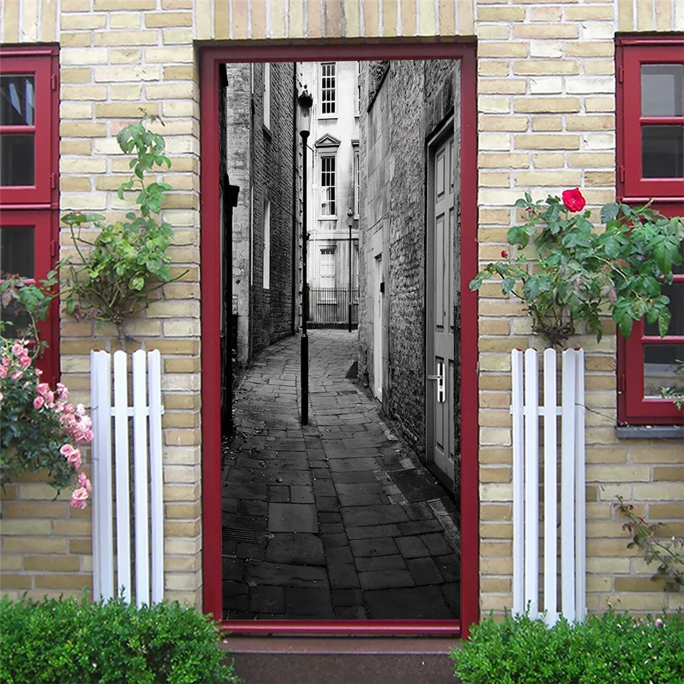 Stickers on the Doors PVC Waterproof Self Adhesive Wallpaper for Door Renovation Removable Poster Wall Mural Decals deurposter
Stickers on the Doors PVC Waterproof Self Adhesive Wallpaper for Door Renovation Removable Poster Wall Mural Decals deurposter