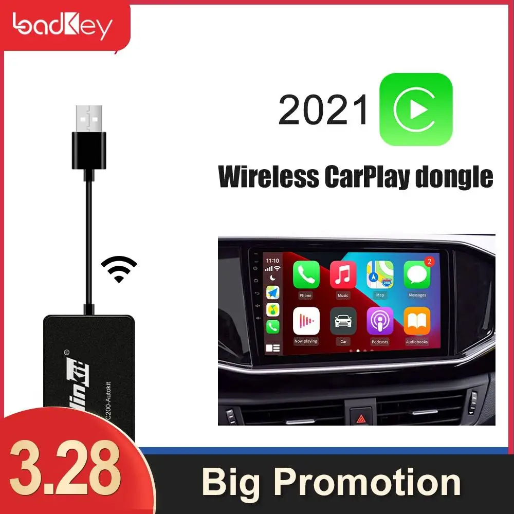 Carlinkit Apple Wireless CarPlay Android Auto Dongle for aftermarket Android Screen 4.4 above Car adapter Airplay Carplay2air
Carlinkit Apple Wireless CarPlay Android Auto Dongle for aftermarket Android Screen 4.4 above Car adapter Airplay Carplay2air