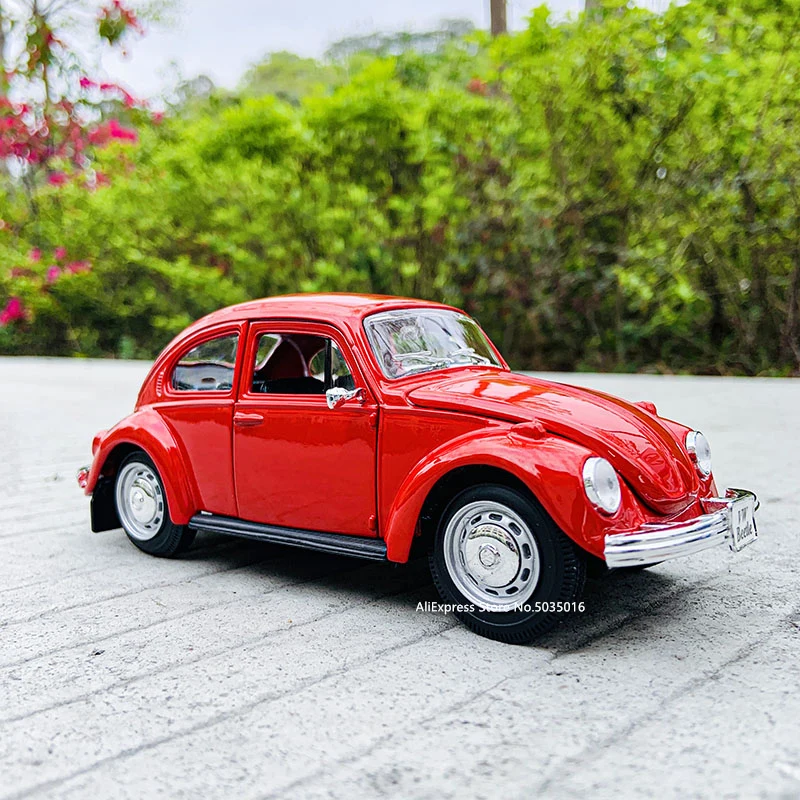 Maisto 1:24 Volkswagen Beetle классический автомобиль литье под давлением модель автомобиля