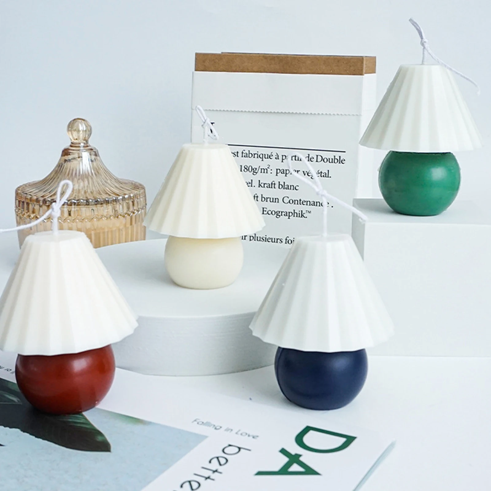 Mini Table Lamp Candle Mold PC Candle Mold DIY Aromatherapy Mold Art Ornament Crafts Mould Home Decor
Mini Table Lamp Candle Mold PC Candle Mold DIY Aromatherapy Mold Art Ornament Crafts Mould Home Decor