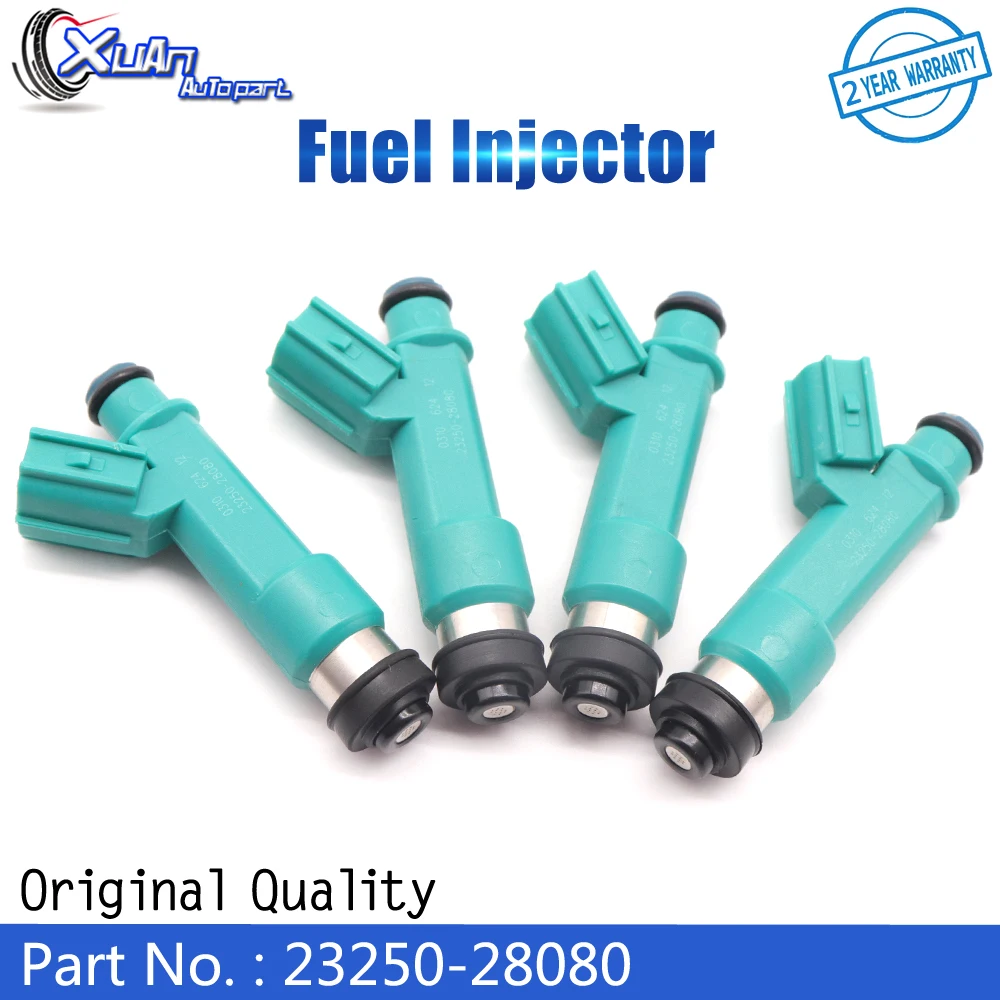 Топливные форсунки XUAN 23250-28080 для Toyota Corolla Matrix Camry RAV4 Solara Highlander Scion tC xB 2.4L L4 23250-0H060
Топливные форсунки XUAN 23250-28080 для Toyota Corolla Matrix Camry RAV4 Solara Highlander Scion tC xB 2.4L L4 23250-0H060