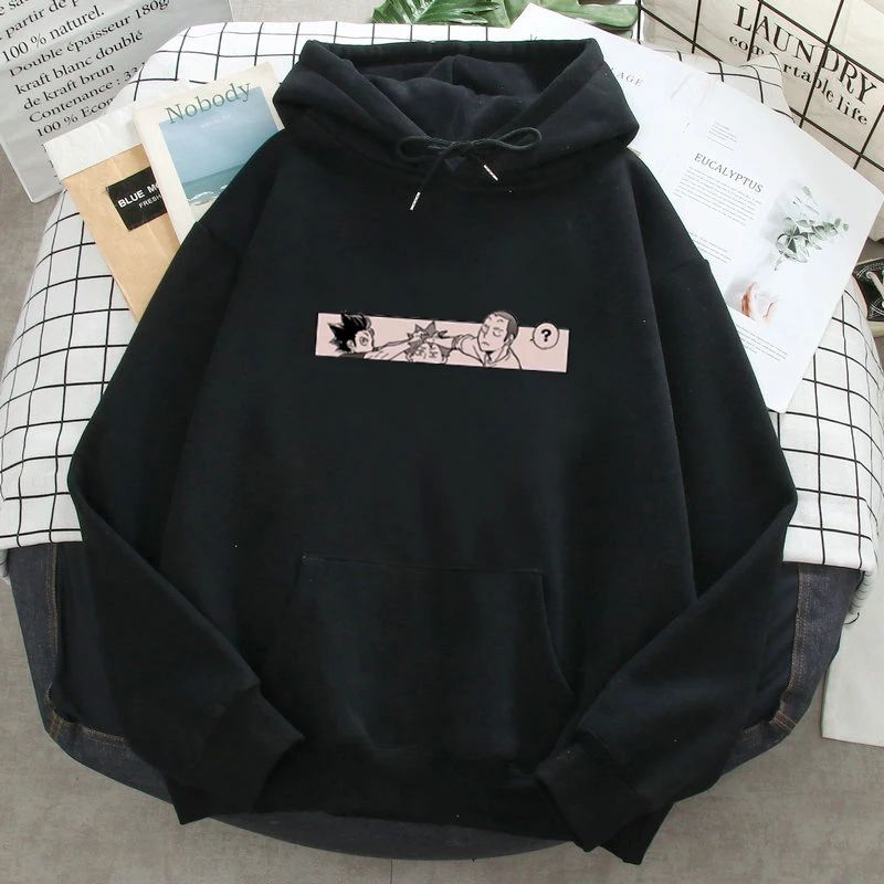 Haikyuu Man Graphic Cartoon Anime Casual Fleece Streetwear Tops Spring Autumn Long Sleeve Black Hooded Pocket Sweatshirt COTTON
Haikyuu Man Graphic Cartoon Anime Casual Fleece Streetwear Tops Spring Autumn Long Sleeve Black Hooded Pocket Sweatshirt COTTON