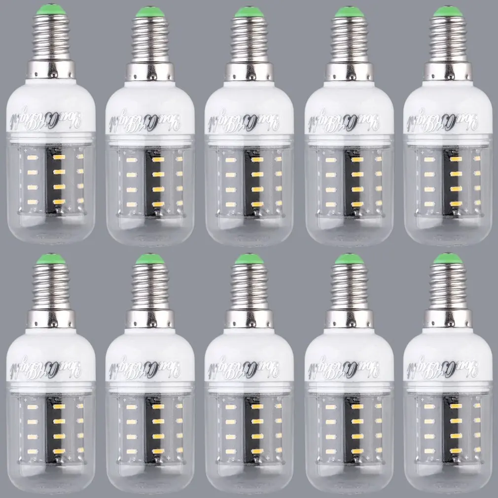 ICOCO 10pcs Durable Warm White E14 LED 5W 4014 SMD Cover Corn Light Lamp Bulb
ICOCO 10pcs Durable Warm White E14 LED 5W 4014 SMD Cover Corn Light Lamp Bulb