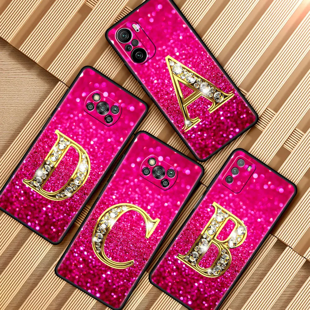 Soft Capas for Xiaomi Mi Poco X3 NFC M3 Phone Case Pocophone F1 F3 GT For Redmi K40 Pro Mi 11 Lite Cover Alphabet Letter
Soft Capas for Xiaomi Mi Poco X3 NFC M3 Phone Case Pocophone F1 F3 GT For Redmi K40 Pro Mi 11 Lite Cover Alphabet Letter