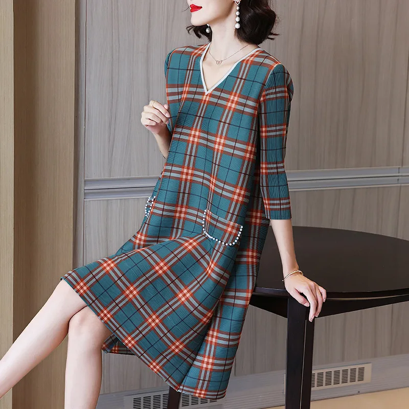 French Design Sense Minority Print Dress Autumn 2021 New Foreign Style Age Reducing Large A-line Dress
French Design Sense Minority Print Dress Autumn 2021 New Foreign Style Age Reducing Large A-line Dress