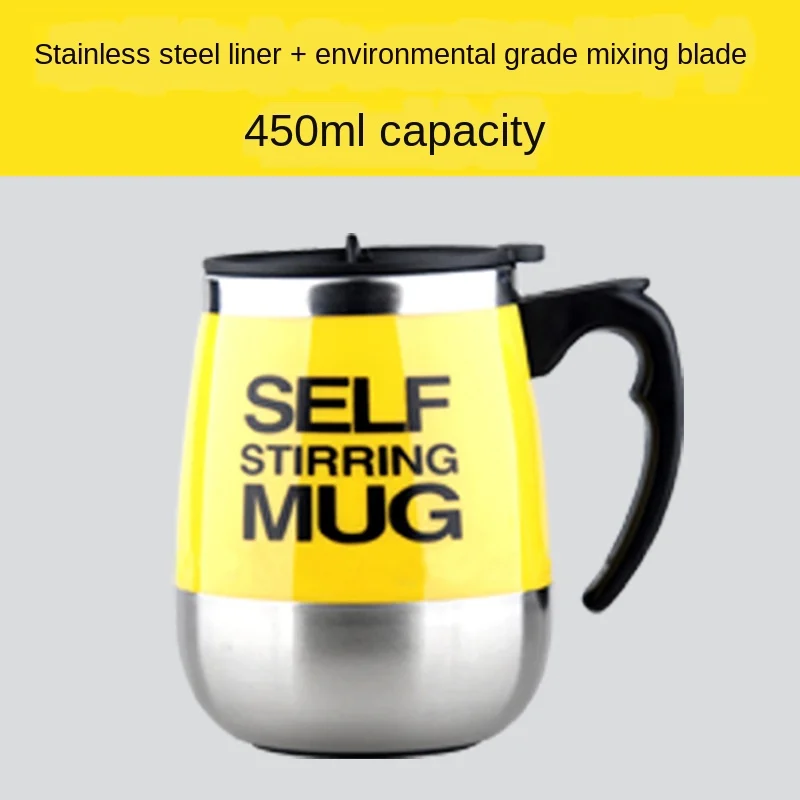 Lazy automatic mixing cup stainless steel mug electric magnetic rotating coffee cup black technology gift cup
Lazy automatic mixing cup stainless steel mug electric magnetic rotating coffee cup black technology gift cup