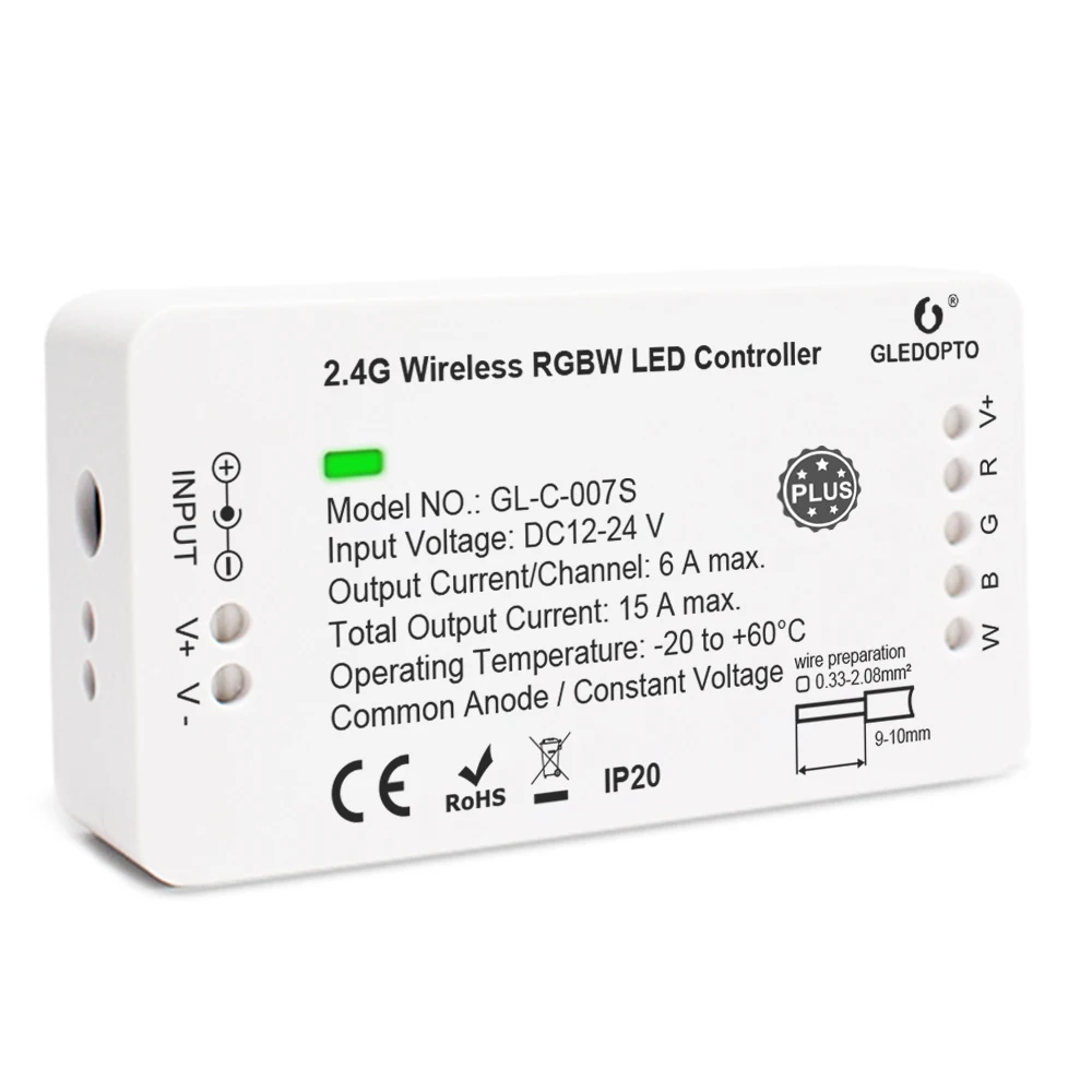 Умный пульт управления светодиодной лентой G LED OPTO, регулятор света RGBW, совместим с приложением ZIGBEE Hub, Alexa, голосовым управлением и дистанцио...
Умный пульт управления светодиодной лентой G LED OPTO, регулятор света RGBW, совместим с приложением ZIGBEE Hub, Alexa, голосовым управлением и дистанцио...