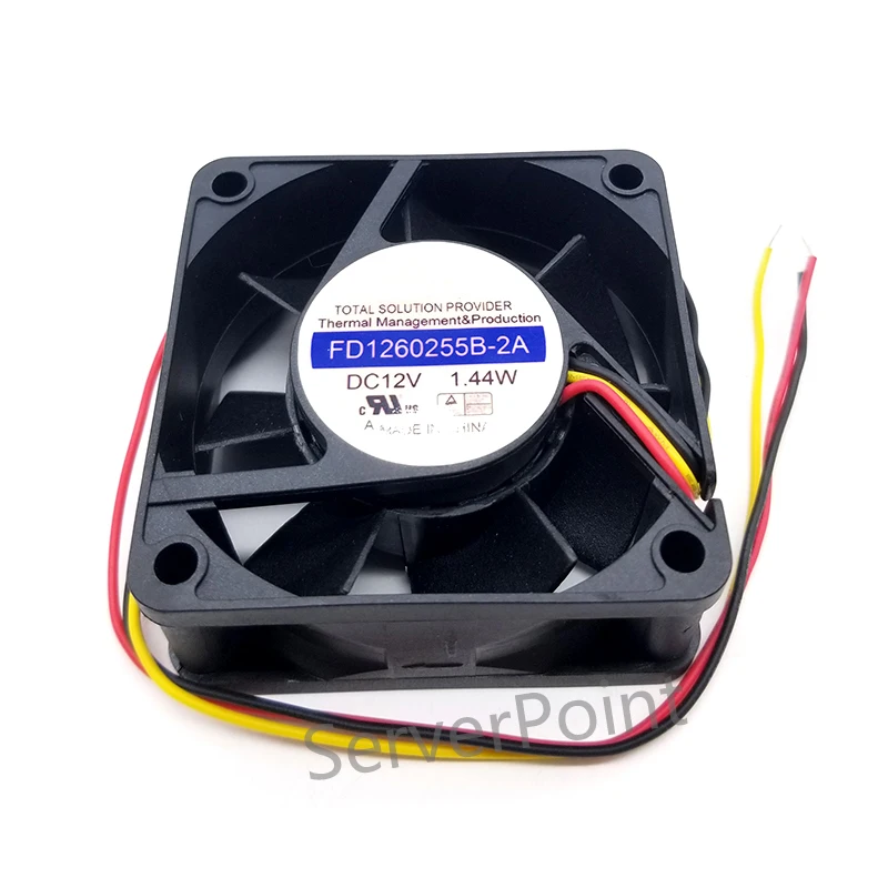 Натуральная Для FD1260255B 2A DC12V 1,44 W 3pin 3 провода 6025 60X60X25MM Вентилятор охлаждения
Натуральная Для FD1260255B 2A DC12V 1,44 W 3pin 3 провода 6025 60X60X25MM Вентилятор охлаждения