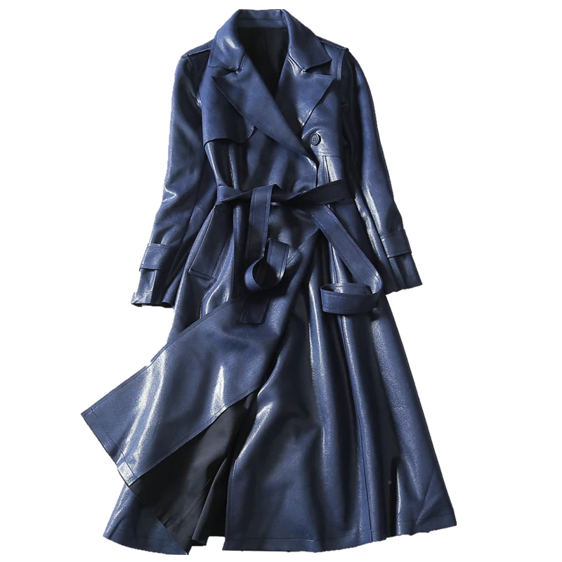 High Quality Suede Casual Trench Coat With Belt Women Long-sleeve Windbreaker Female Outerwear Autumn Winter New 2021
High Quality Suede Casual Trench Coat With Belt Women Long-sleeve Windbreaker Female Outerwear Autumn Winter New 2021