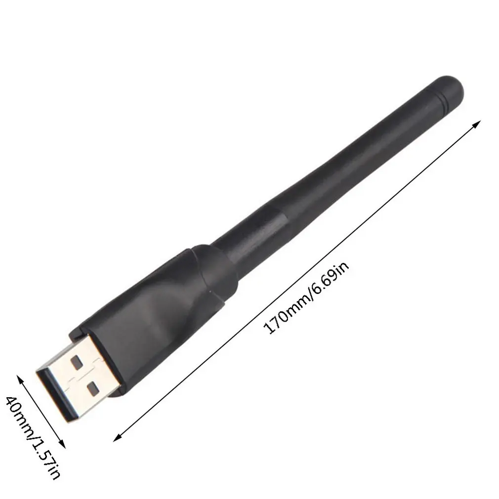 150Mbps Ralink RT7601 Wireless Network Card Mini USB 2.0 WiFi Adapter Antenna PC LAN Wi-Fi Receiver Dongle 802.11 b/g/n |