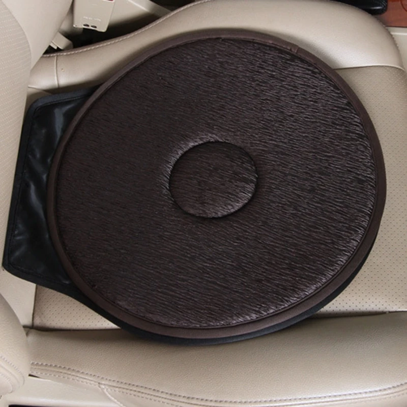 2pcs non-slip Car Seat Revolving Rotating Cushion Swivel Foam Mobility Aid seat cushion in chair Tie On Pad Dark brown massage
2pcs non-slip Car Seat Revolving Rotating Cushion Swivel Foam Mobility Aid seat cushion in chair Tie On Pad Dark brown massage