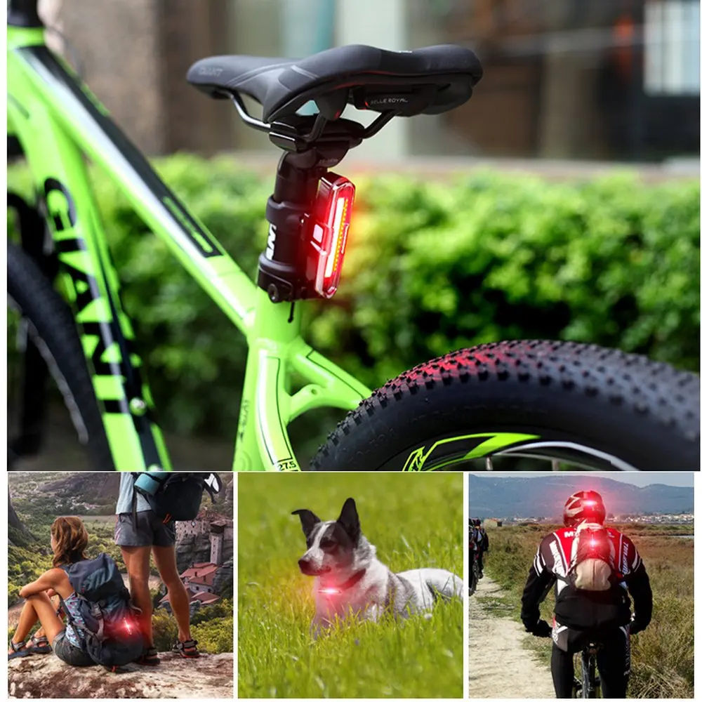 Bike Taillight 3color COB High-brightness Rainproof Taillight USB Rechargeable Lithium Battery Bicycle Light Bicycle Accessories
Bike Taillight 3color COB High-brightness Rainproof Taillight USB Rechargeable Lithium Battery Bicycle Light Bicycle Accessories