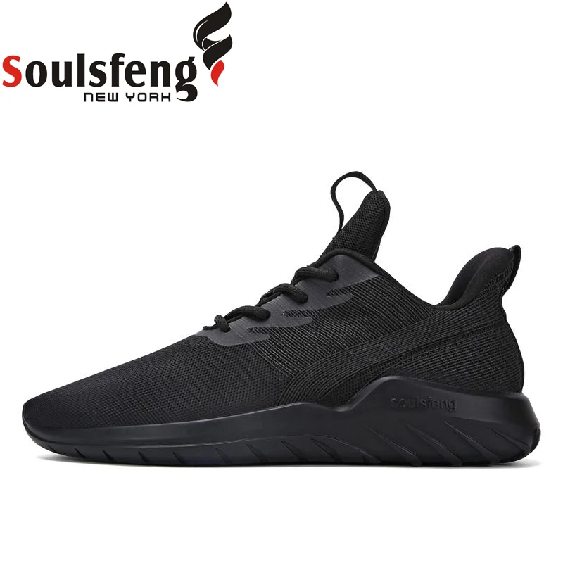 Men Black Lightweight Knit&Mesh Street Leisure Breathable Athletic Sports Training Shoes Sneakers Walking Tennis Shoes
Men Black Lightweight Knit&Mesh Street Leisure Breathable Athletic Sports Training Shoes Sneakers Walking Tennis Shoes
