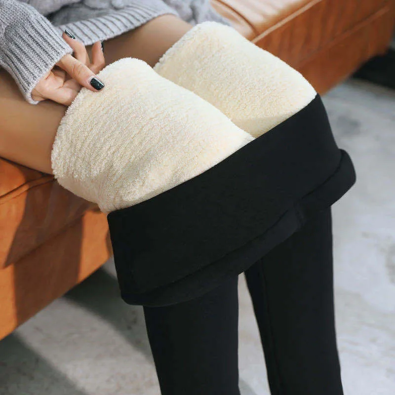 Winter Cashmere Leggings Women High Waist Slim Keep Warm Pants Female Ankle Length Black Thicken Legging Feminine
Winter Cashmere Leggings Women High Waist Slim Keep Warm Pants Female Ankle Length Black Thicken Legging Feminine