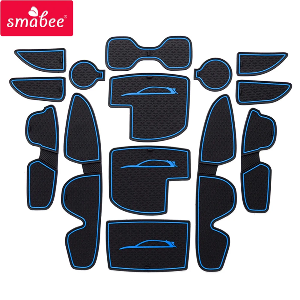 Smabee Anti-Slip Gate Slot Cup Pad for Hyundai I30 I30 N 2017 - 2018 Elantra GT Non-Slip Mats Accessories Rubber Door Mat BLUE
Smabee Anti-Slip Gate Slot Cup Pad for Hyundai I30 I30 N 2017 - 2018 Elantra GT Non-Slip Mats Accessories Rubber Door Mat BLUE
