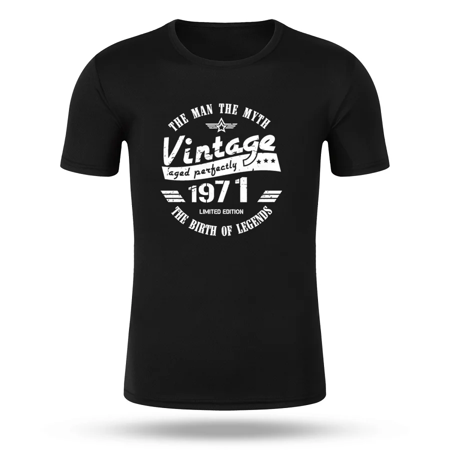 Summer Funny Anime Unisex Vintage 1971 50th Birthday 2 Quick Dry T-shirt 100% Polyester Couple Style Fashion Jogging T Shirt
Summer Funny Anime Unisex Vintage 1971 50th Birthday 2 Quick Dry T-shirt 100% Polyester Couple Style Fashion Jogging T Shirt