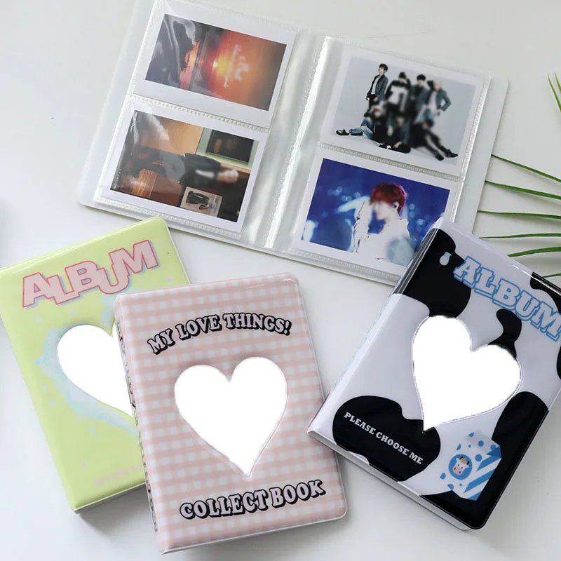 Loving Heart Photo Album Card Holder 4 Inch 6 Inch Mini Photo Album Photocard Holder Name Card Collect Book Plug-in Card Bag
Loving Heart Photo Album Card Holder 4 Inch 6 Inch Mini Photo Album Photocard Holder Name Card Collect Book Plug-in Card Bag