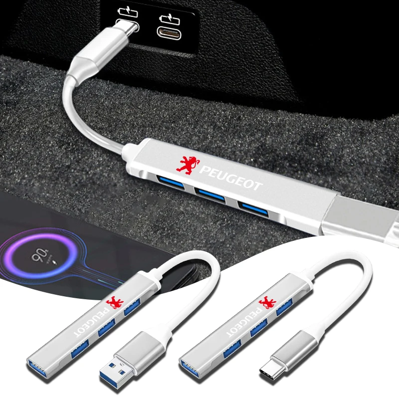 1pcs 4-port Hub Type-C 3.0 USB Type-C multi-OTG Splitter Adapter for Peugeot 108 406 407 408 206 207 208 306 307 308 508 507 506
1pcs 4-port Hub Type-C 3.0 USB Type-C multi-OTG Splitter Adapter for Peugeot 108 406 407 408 206 207 208 306 307 308 508 507 506
