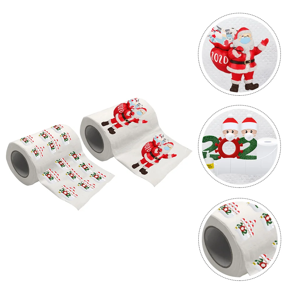 2 Rolls Christmas Pattern Paper Wood Pulp Paper Pliable Creative Roll Paper
2 Rolls Christmas Pattern Paper Wood Pulp Paper Pliable Creative Roll Paper