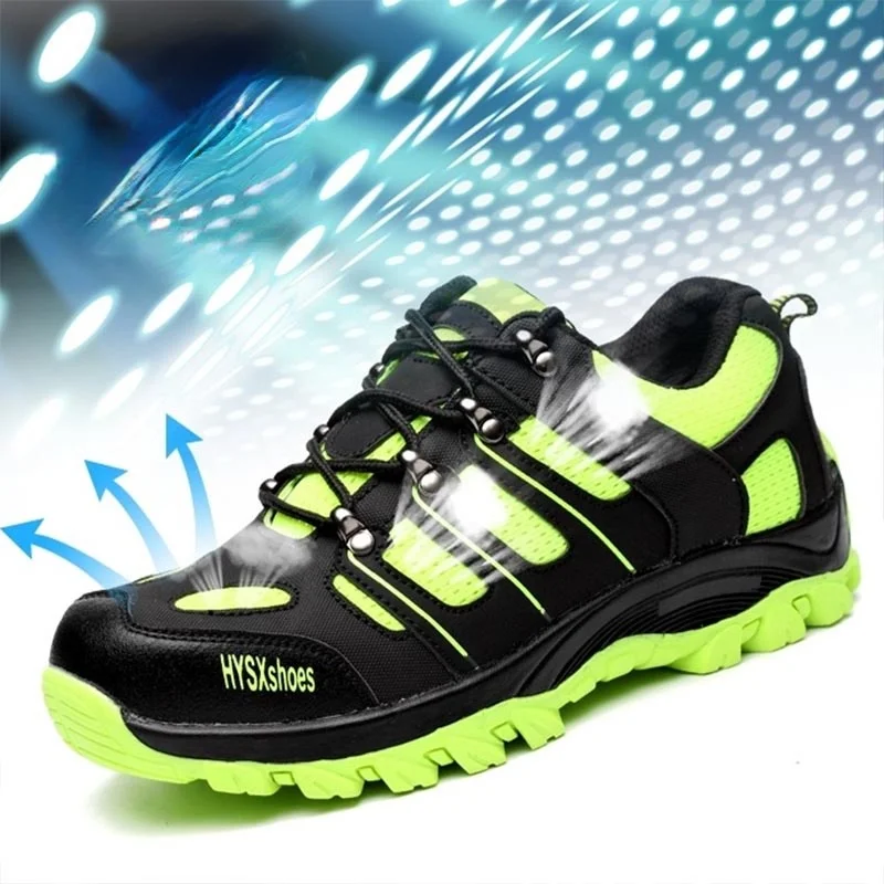 Men Male Safety Shoes Breathable Mesh Work Shoes Outdoor Anti-smashing Security Work Boots Construction Shoes Boots
Men Male Safety Shoes Breathable Mesh Work Shoes Outdoor Anti-smashing Security Work Boots Construction Shoes Boots