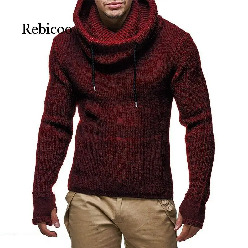 2019 Autumn Winter New Men's turtleneck Sweaters Male High Street Solid Color Sweaters Slim Fit Knitted Pullover Sweater M-2XL
2019 Autumn Winter New Men's turtleneck Sweaters Male High Street Solid Color Sweaters Slim Fit Knitted Pullover Sweater M-2XL