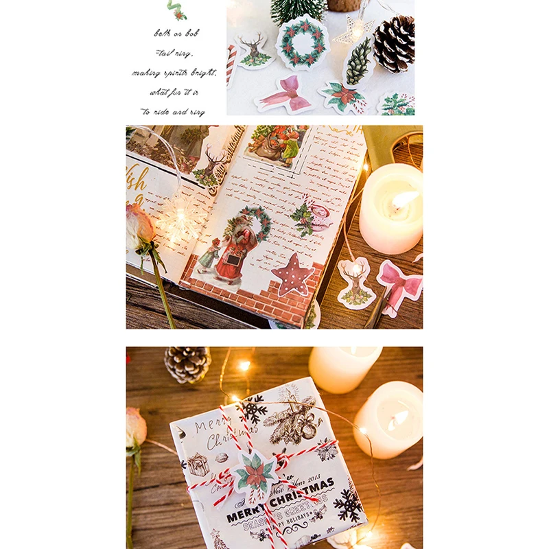 45pcs/box stickers-Christmas decoration diary stickers baking sealing stickers Scrapbooking Diary DIY Album Stationery Stickers
45pcs/box stickers-Christmas decoration diary stickers baking sealing stickers Scrapbooking Diary DIY Album Stationery Stickers